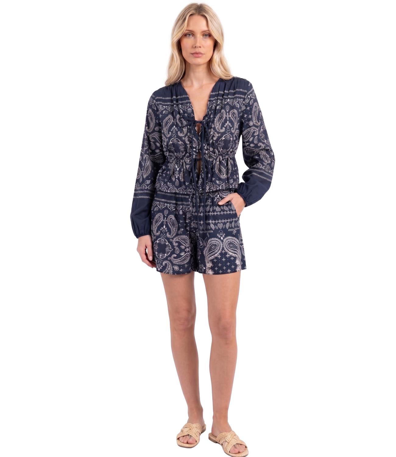 Top Vicolo TAB2402 Donna - Blu