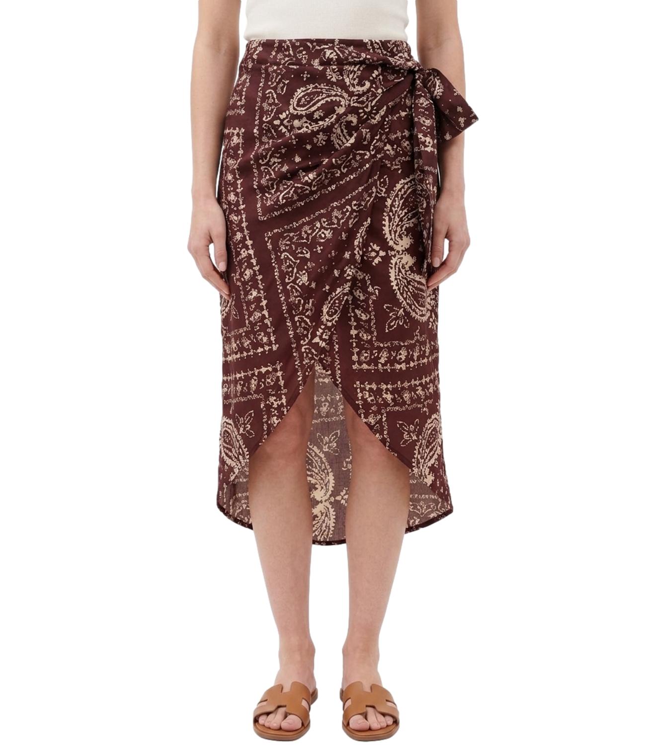 Gonna Vicolo TAB2405 Donna - Bordeaux