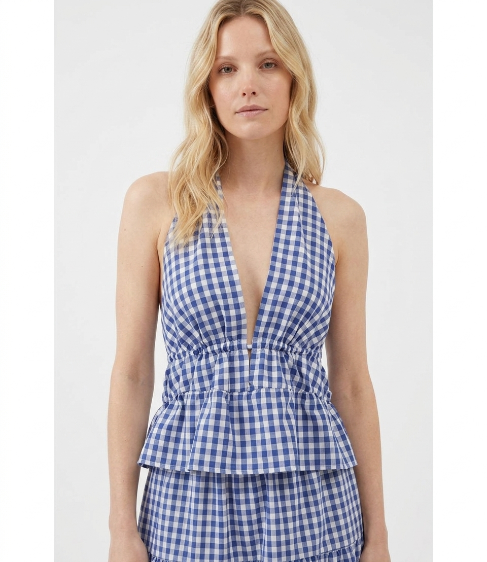 Top Vicolo TAB2740 Donna - Naturale/oceano