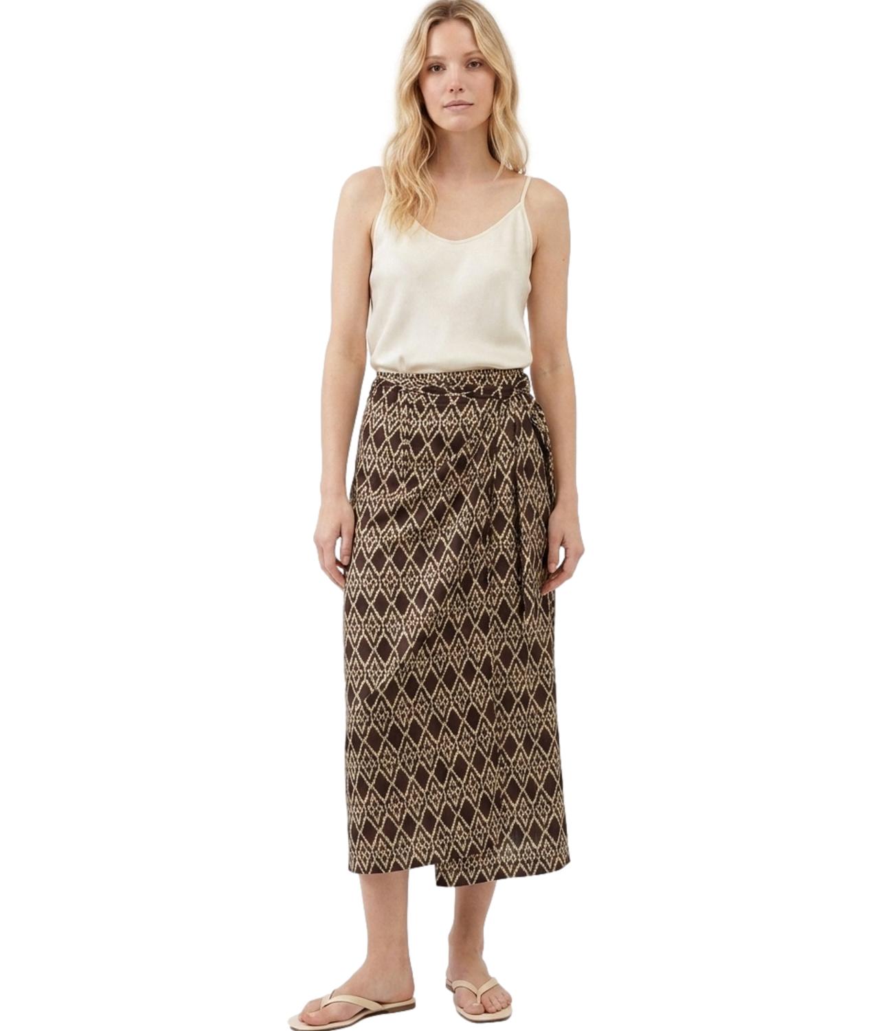 Gonna Vicolo TAB2887 Donna - Marrone