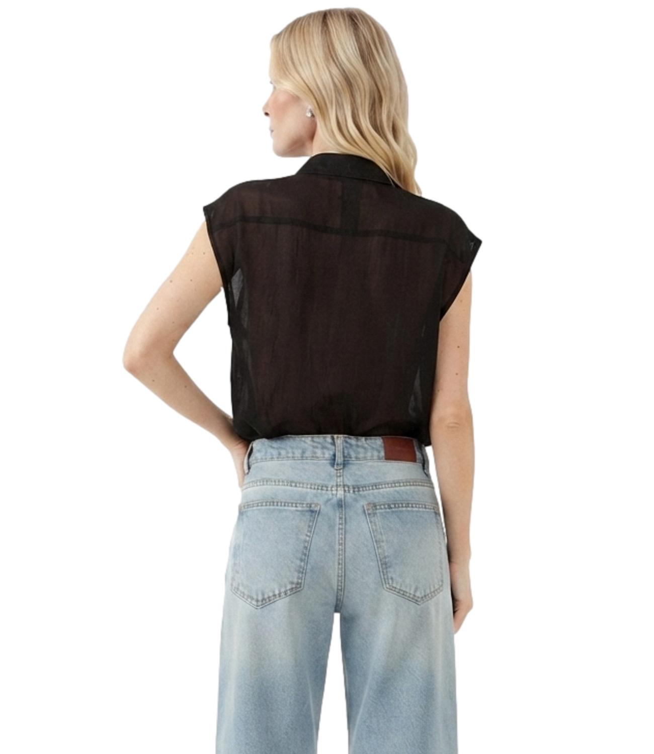 Top Vicolo TAB3093 Donna - Nero