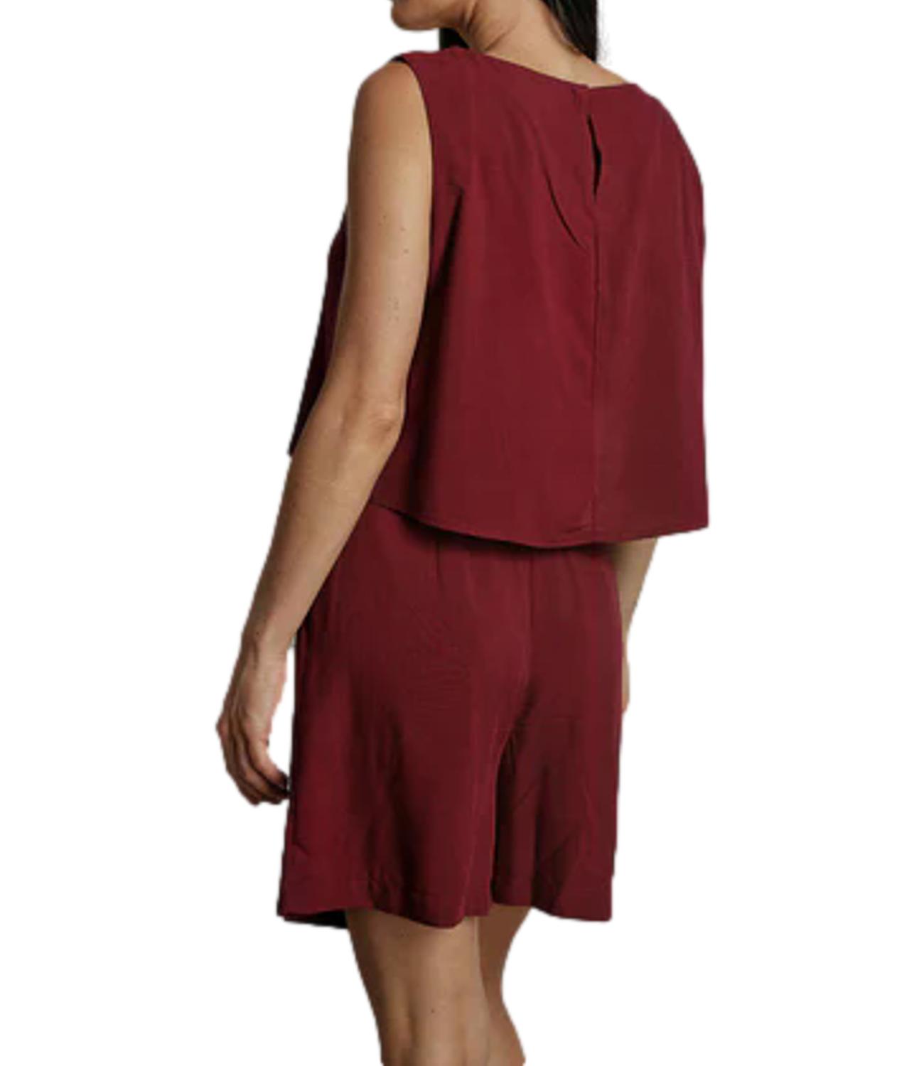 Completo Vicolo TAB3244 Donna - Bordeaux