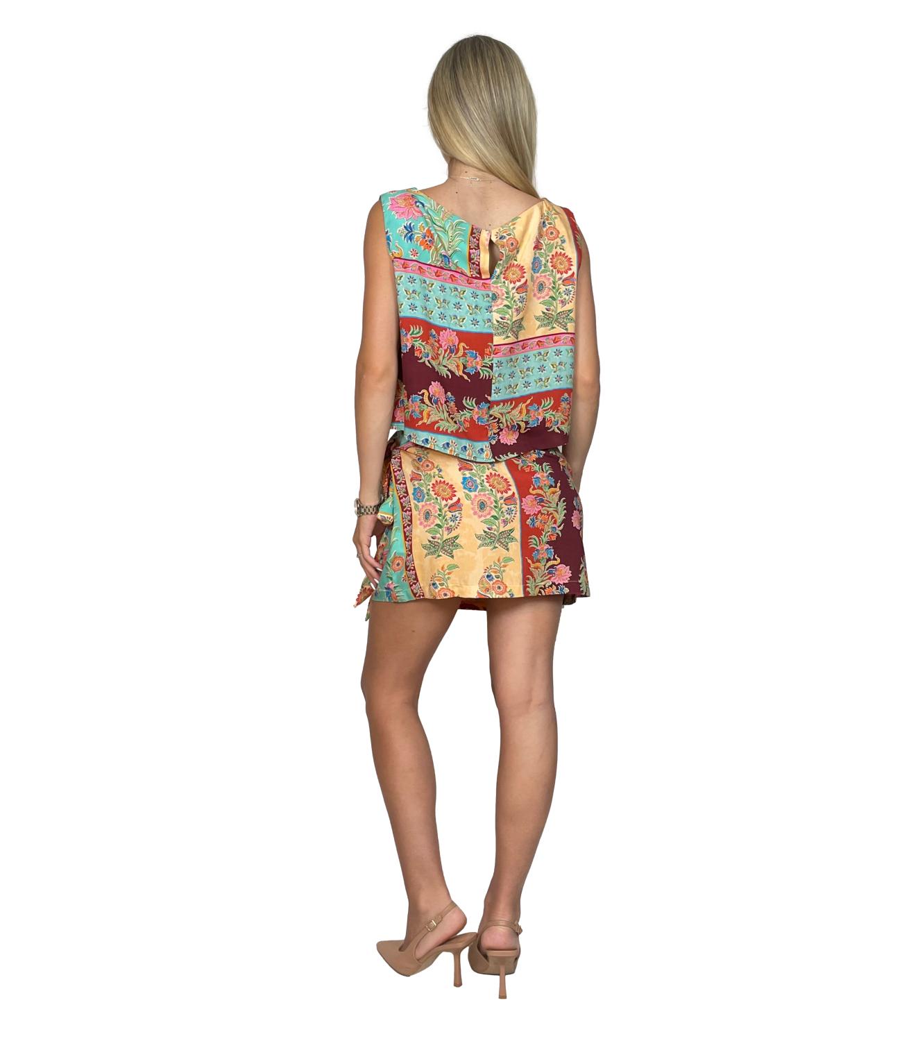 Completo Vicolo TAB3248 Donna - Multi Verde