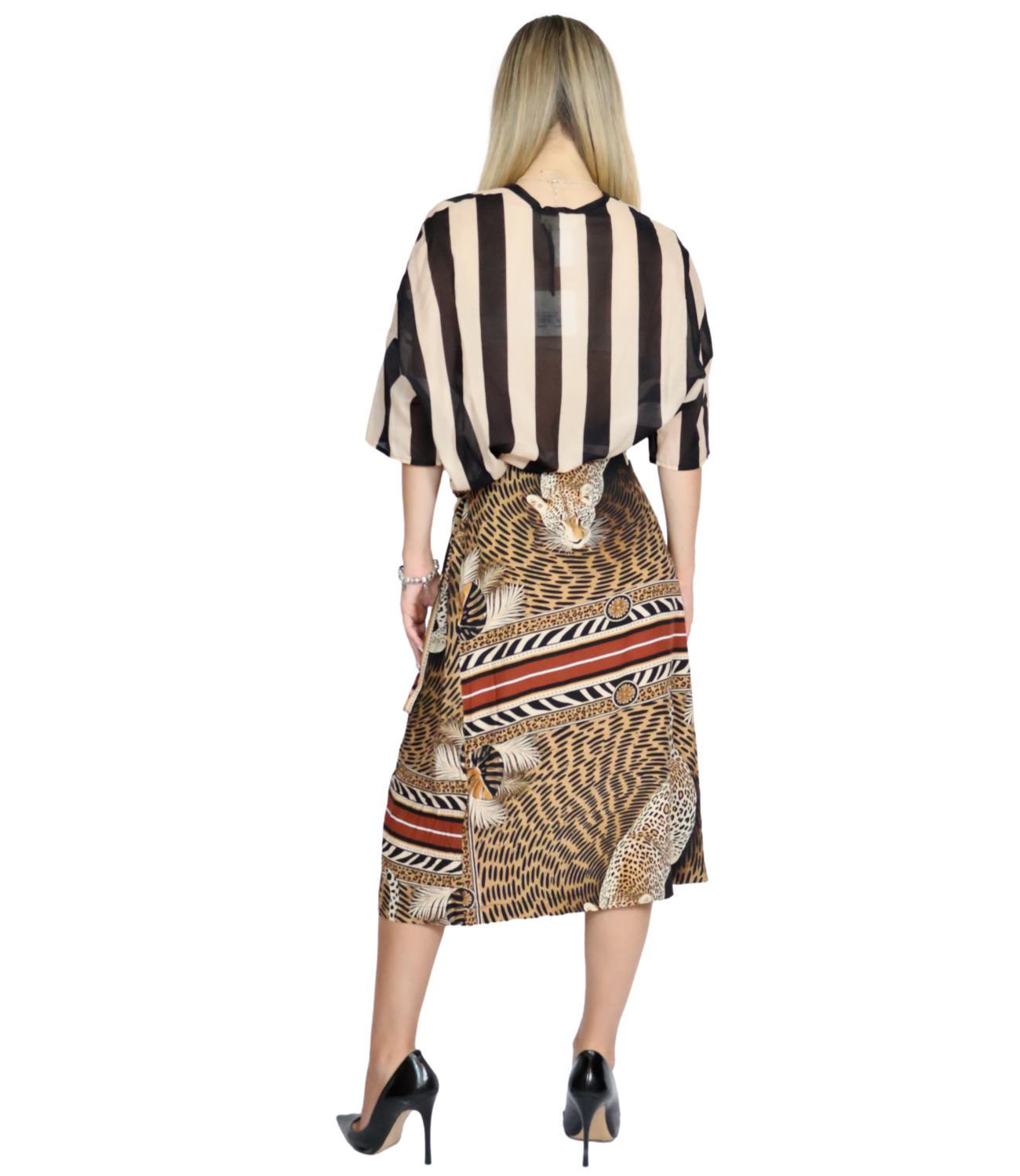 Gonna Vicolo TAB3588 Donna - Multi