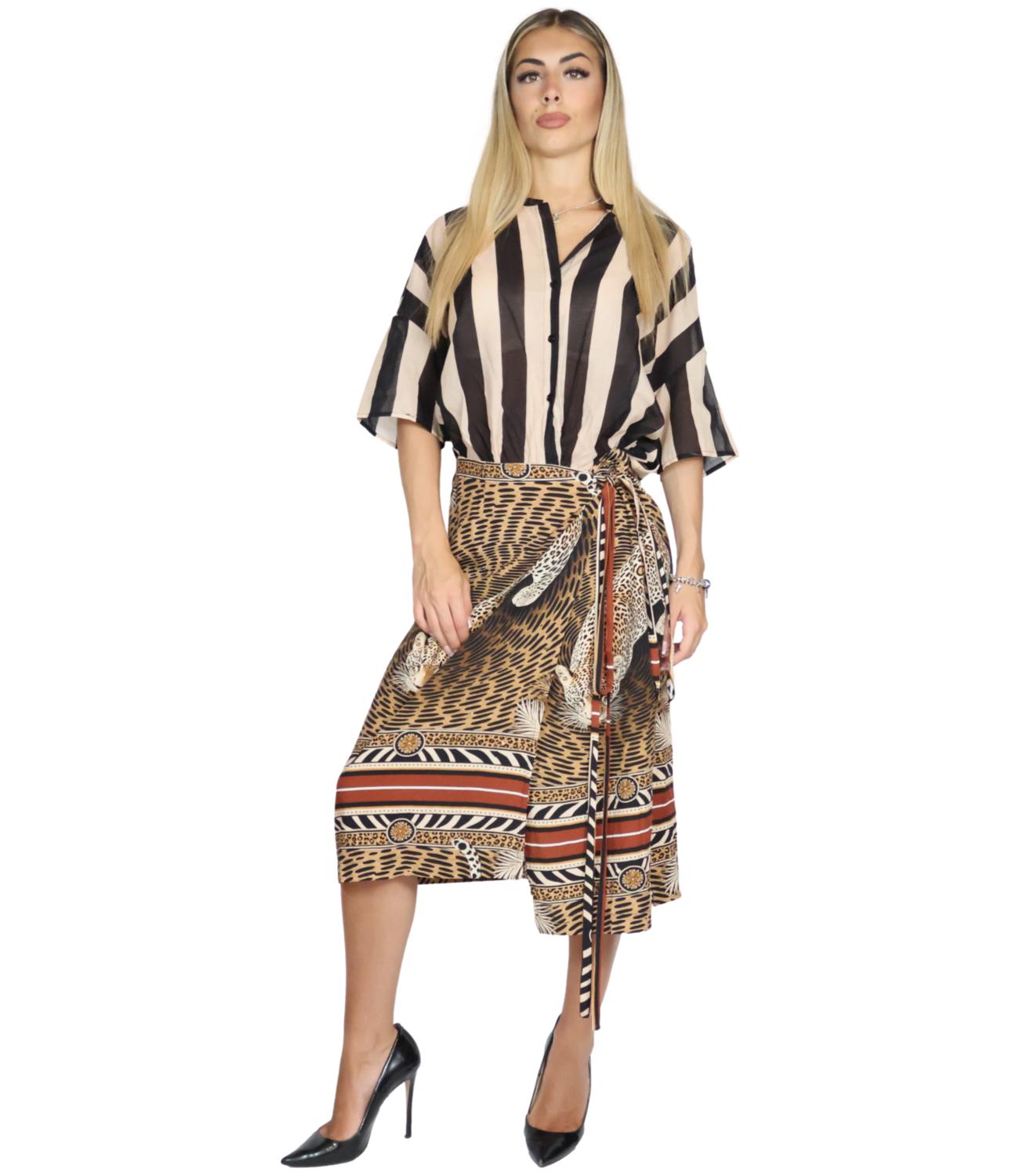 Gonna Vicolo TAB3588 Donna - Multi