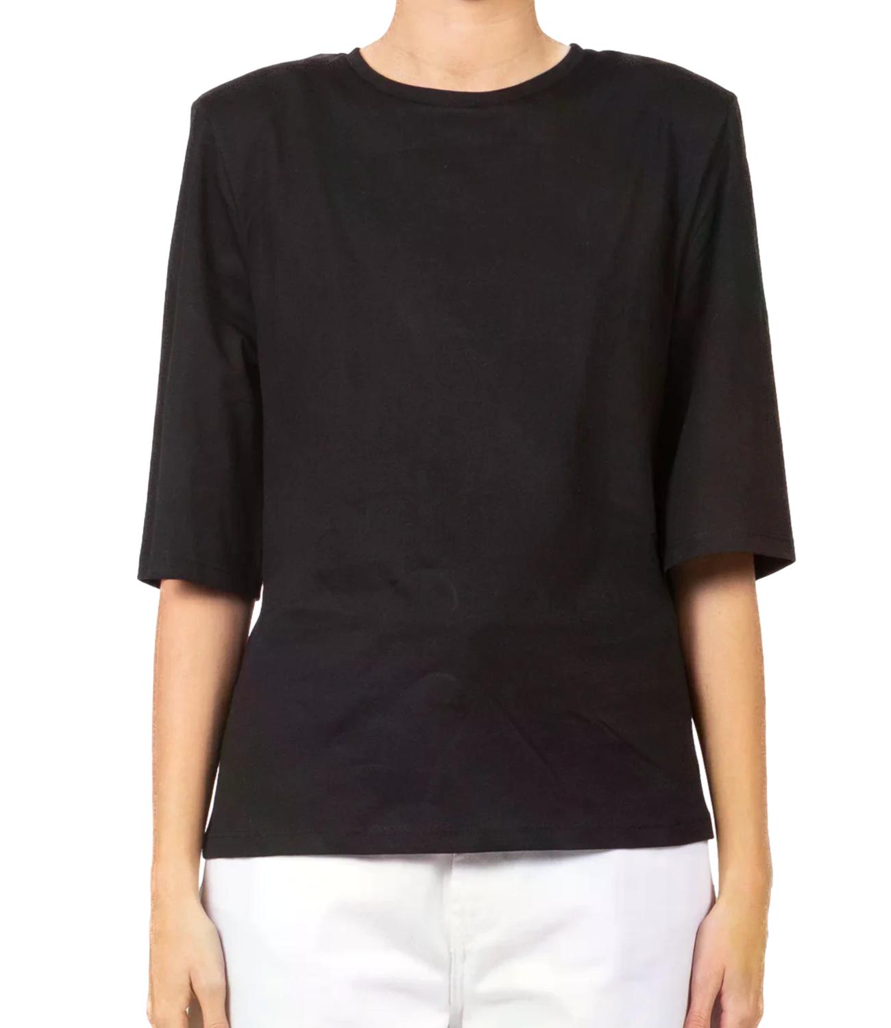T-Shirt Vicolo UAB0192 Donna - Nero