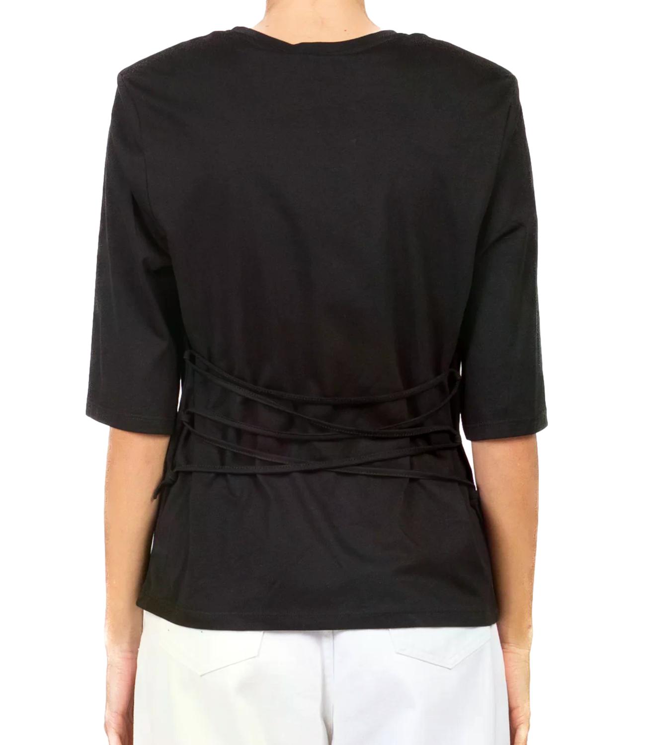 T-Shirt Vicolo UAB0192 Donna - Nero