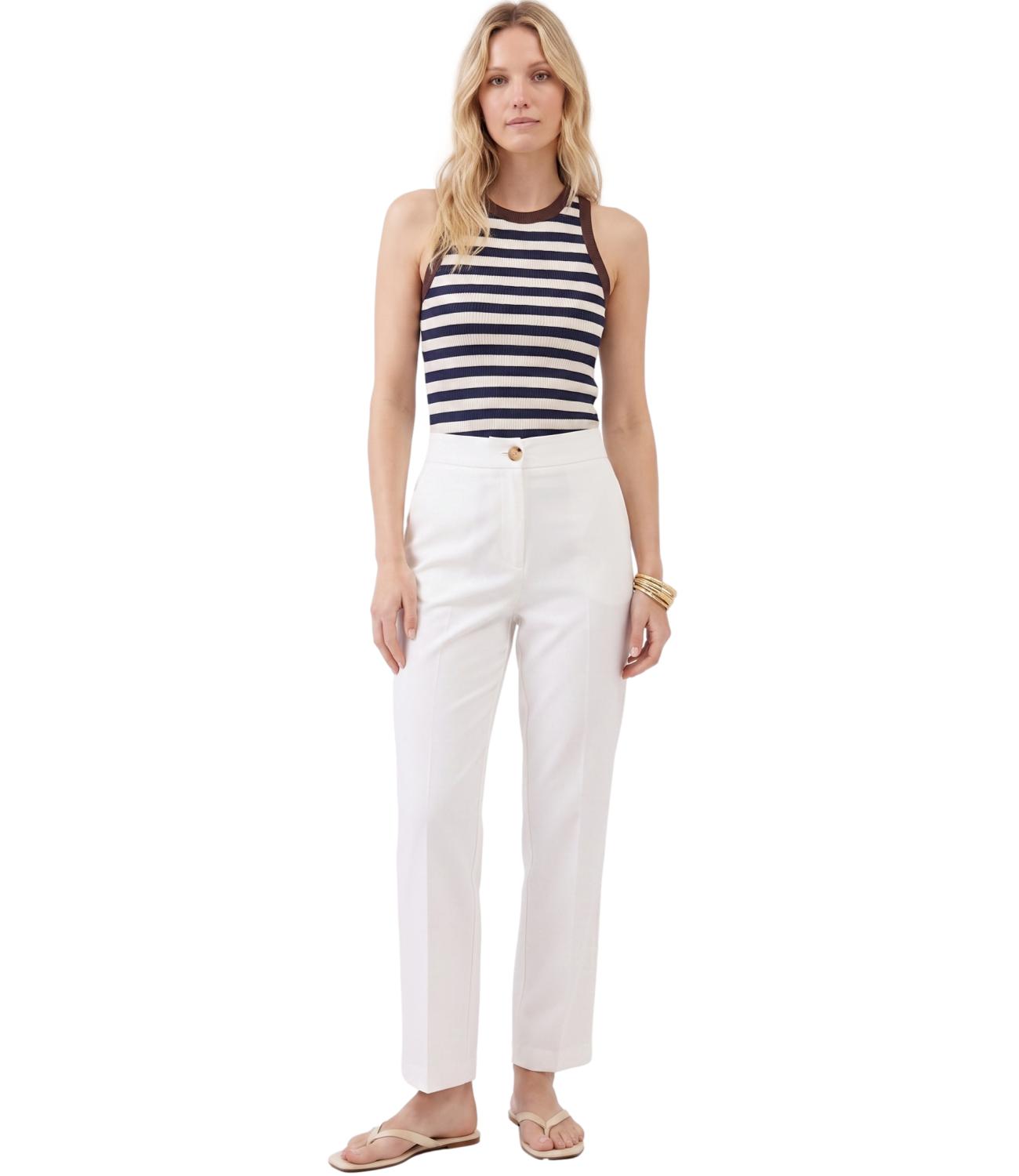 Top Vicolo UAB0418 Donna - Blu/marrone