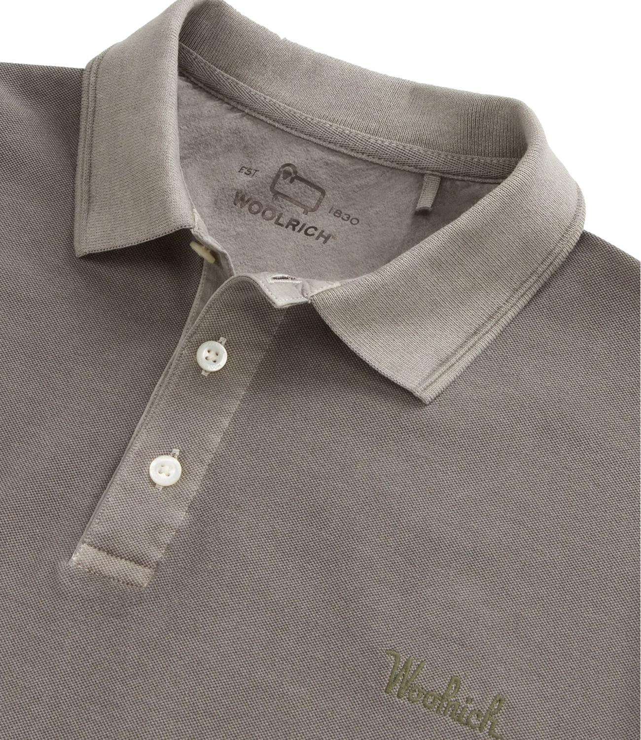 Woolrich MACKINACK POLO Faded Smokey Olive Uomo