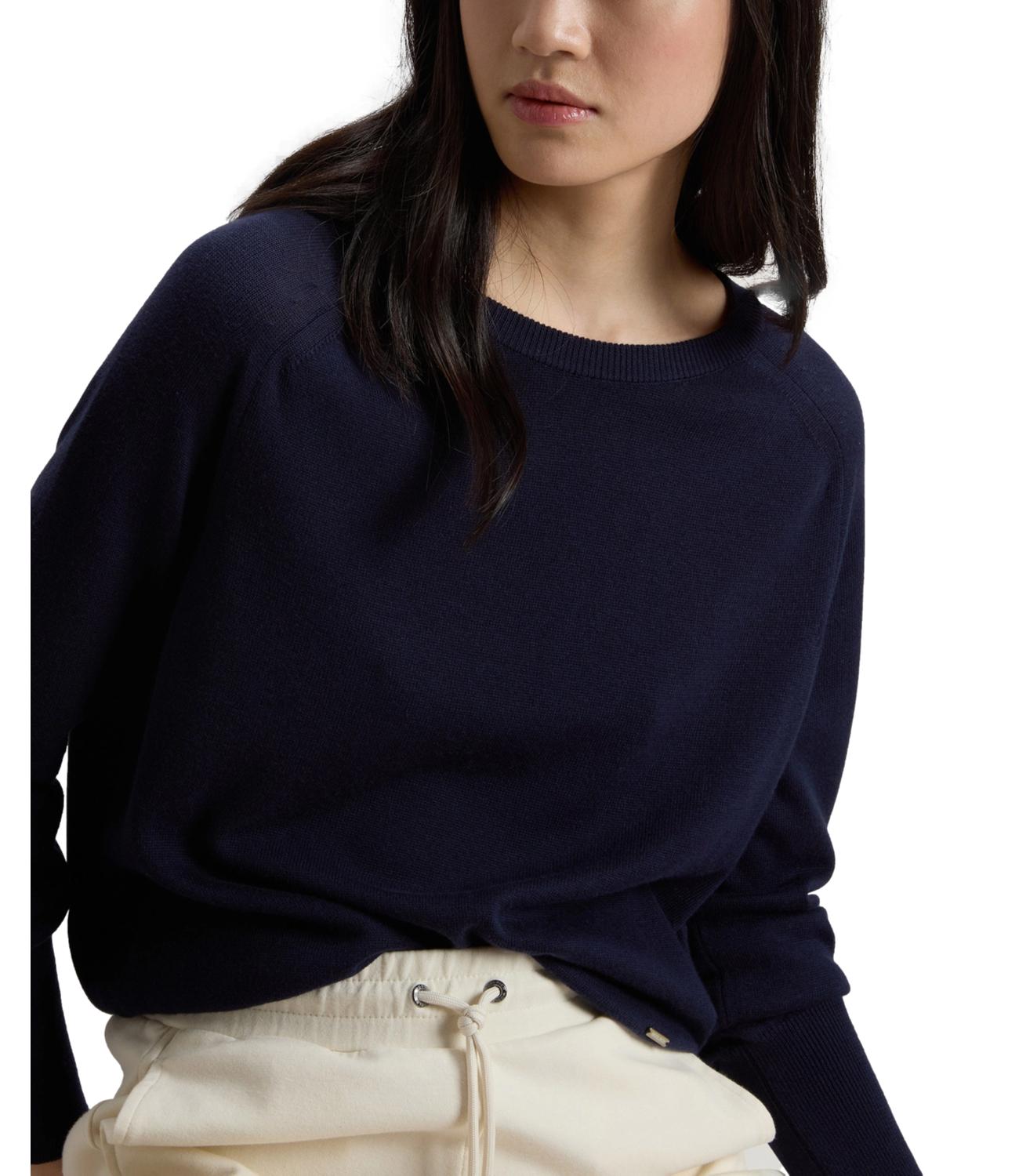 Maglioncino Girocollo cotone viscosa donna