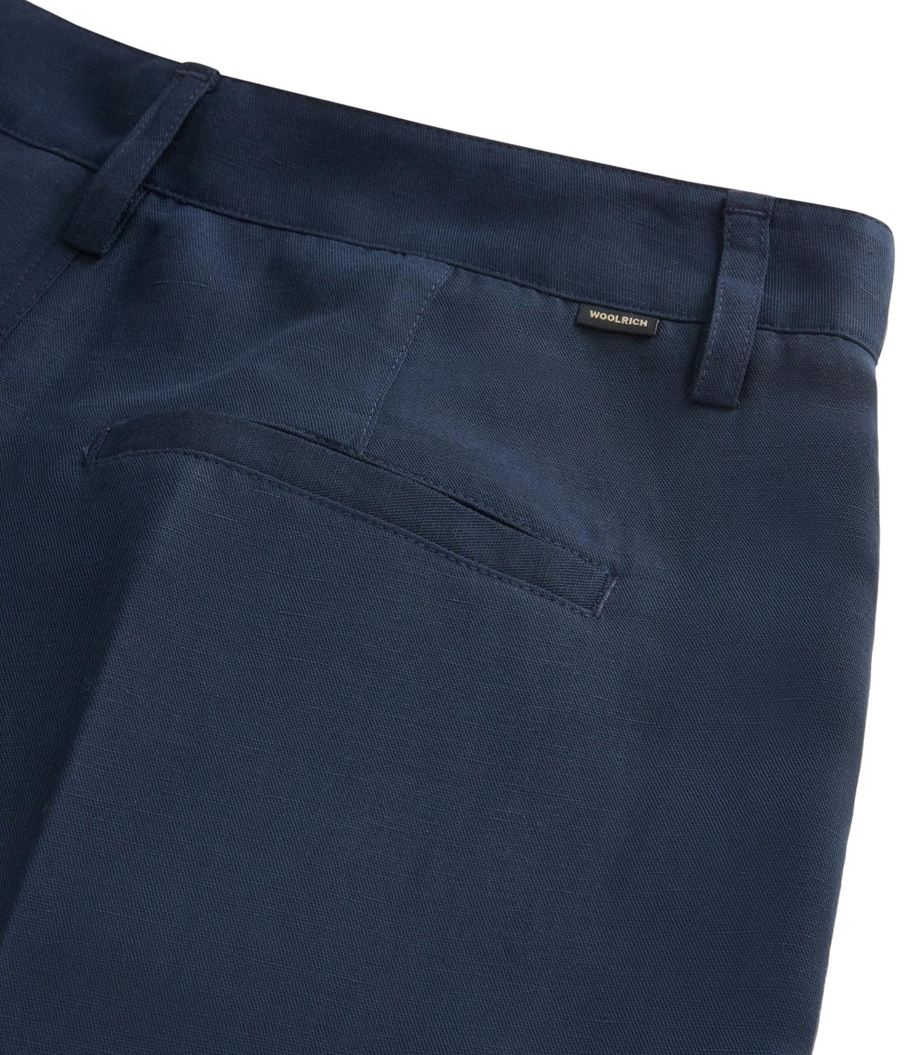 Woolrich Short Melton Blue Donna