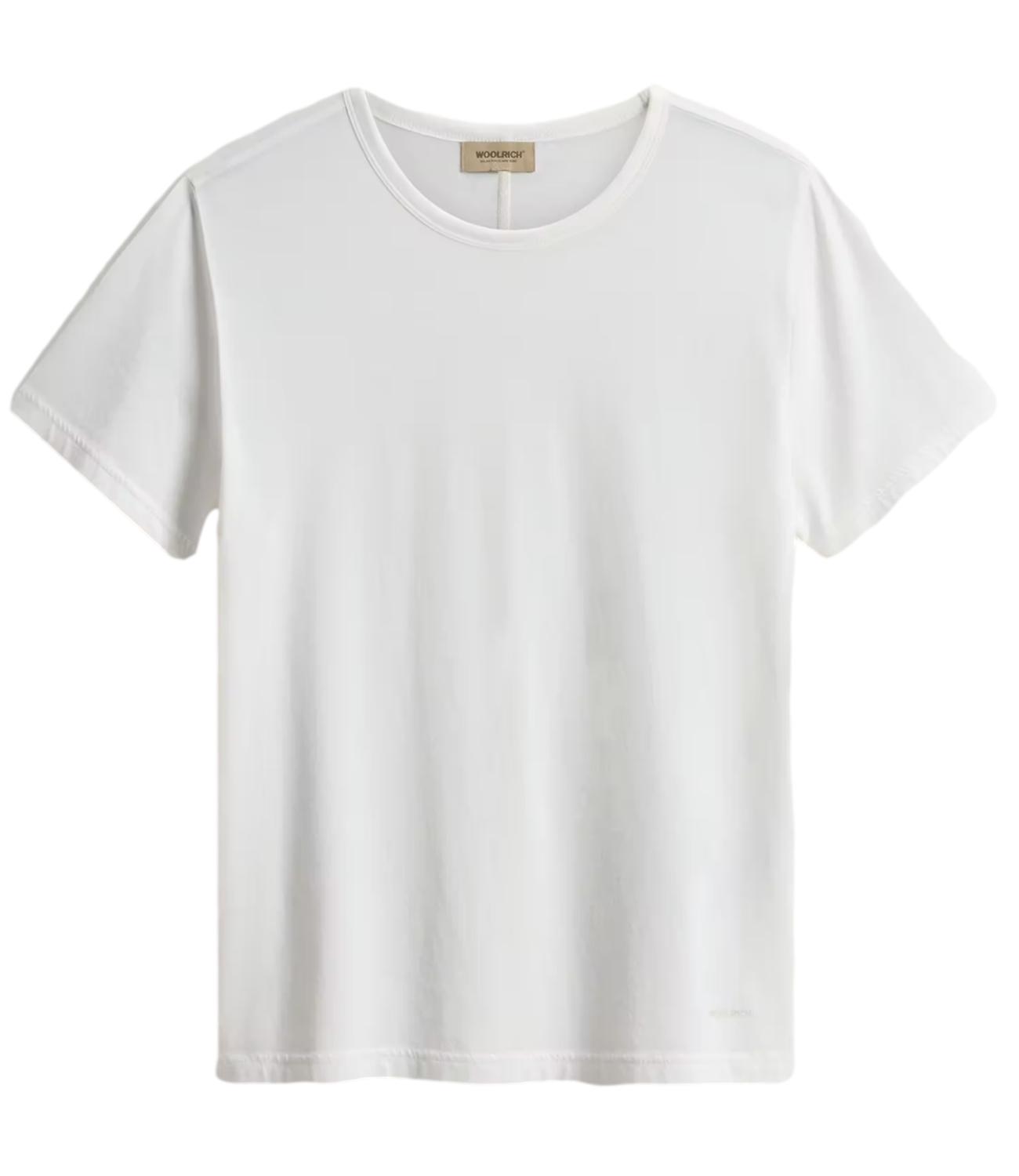 Woolrich T-shirt Luxe Arctic Blue Donna