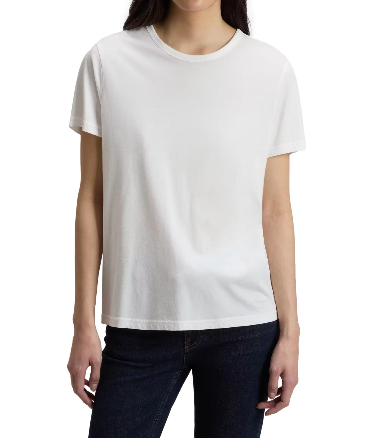 Woolrich T-shirt Luxe Arctic Blue Donna
