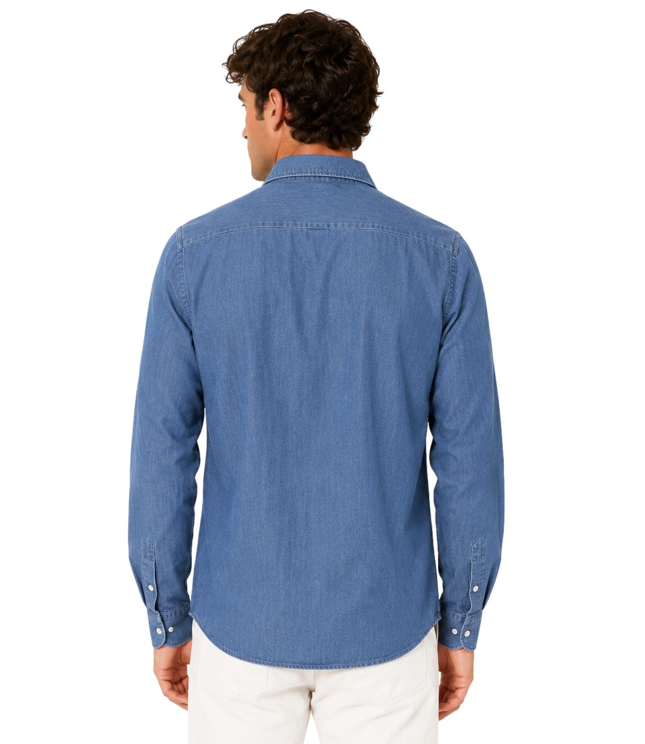 Camicia Xacus 742ML 11296 Uomo - Denim