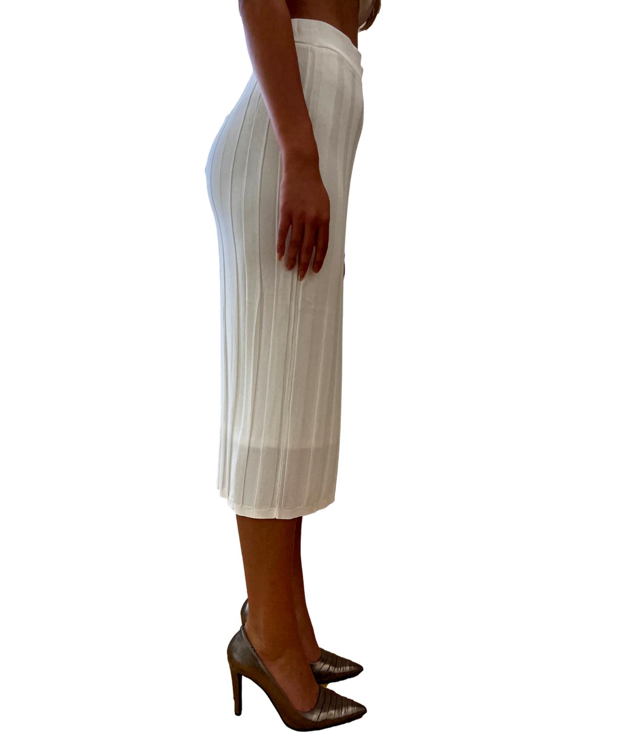 Max Mara Easywear gonna bianca donna 33060124600